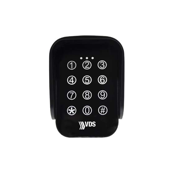 Teclado numérico para control de acceso a una puerta automática